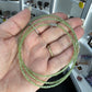 Peridot Faceted Necklace / Bracelet