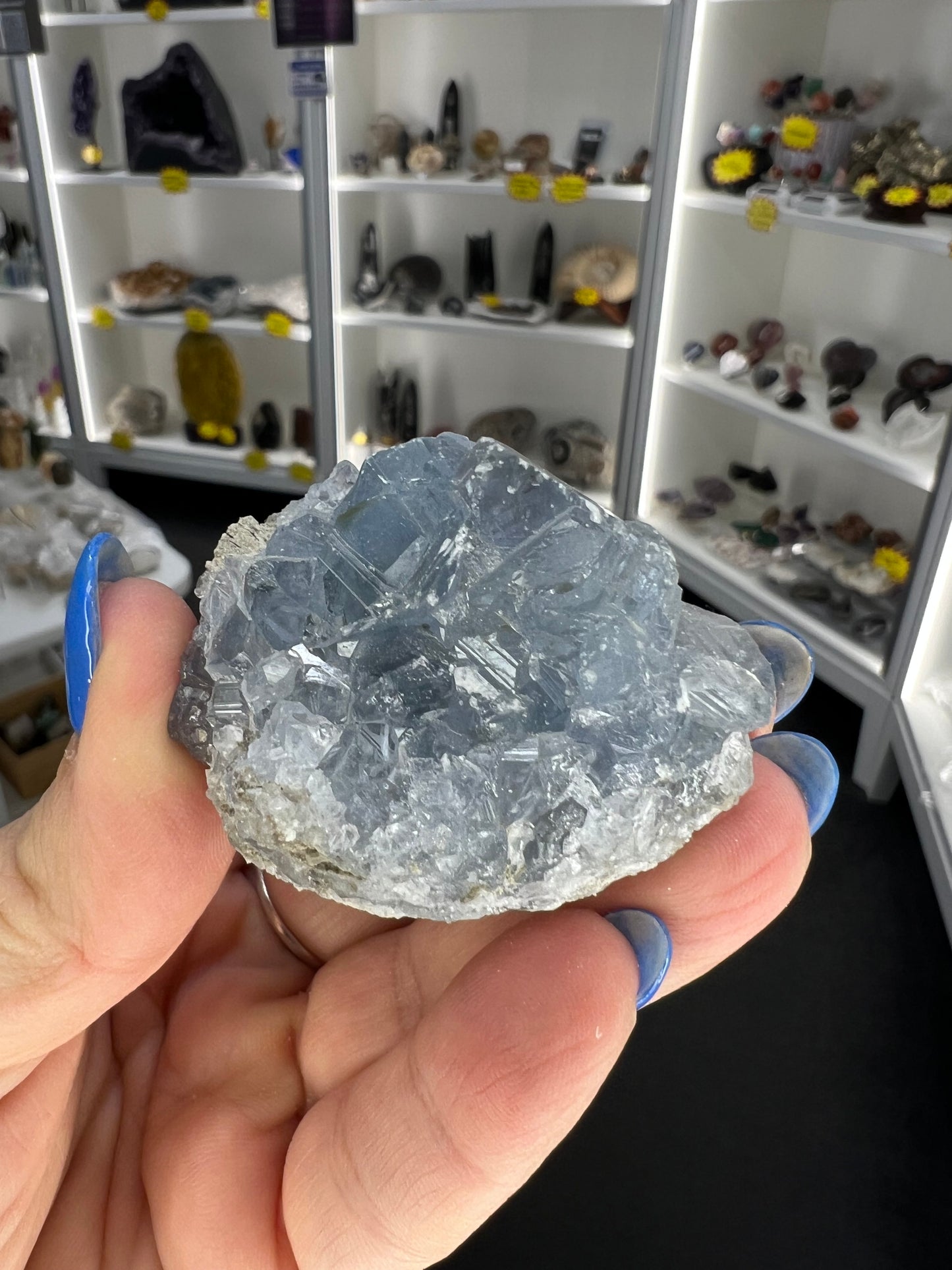 Celestite Cluster Specimen