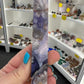 Blue Flower Agate Tower