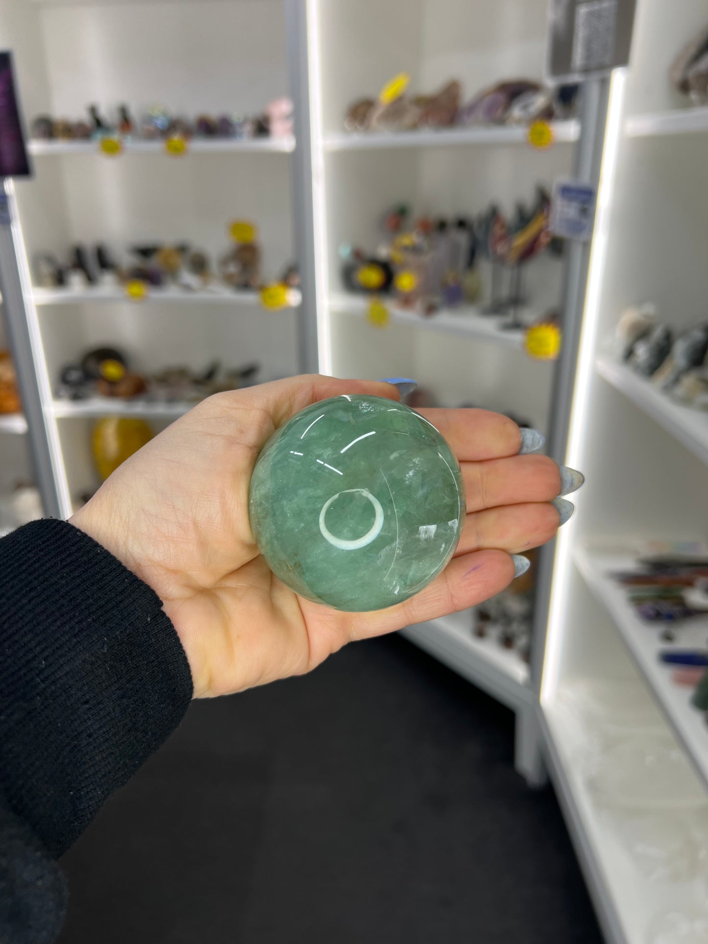 Fluorite Sphere with Stand