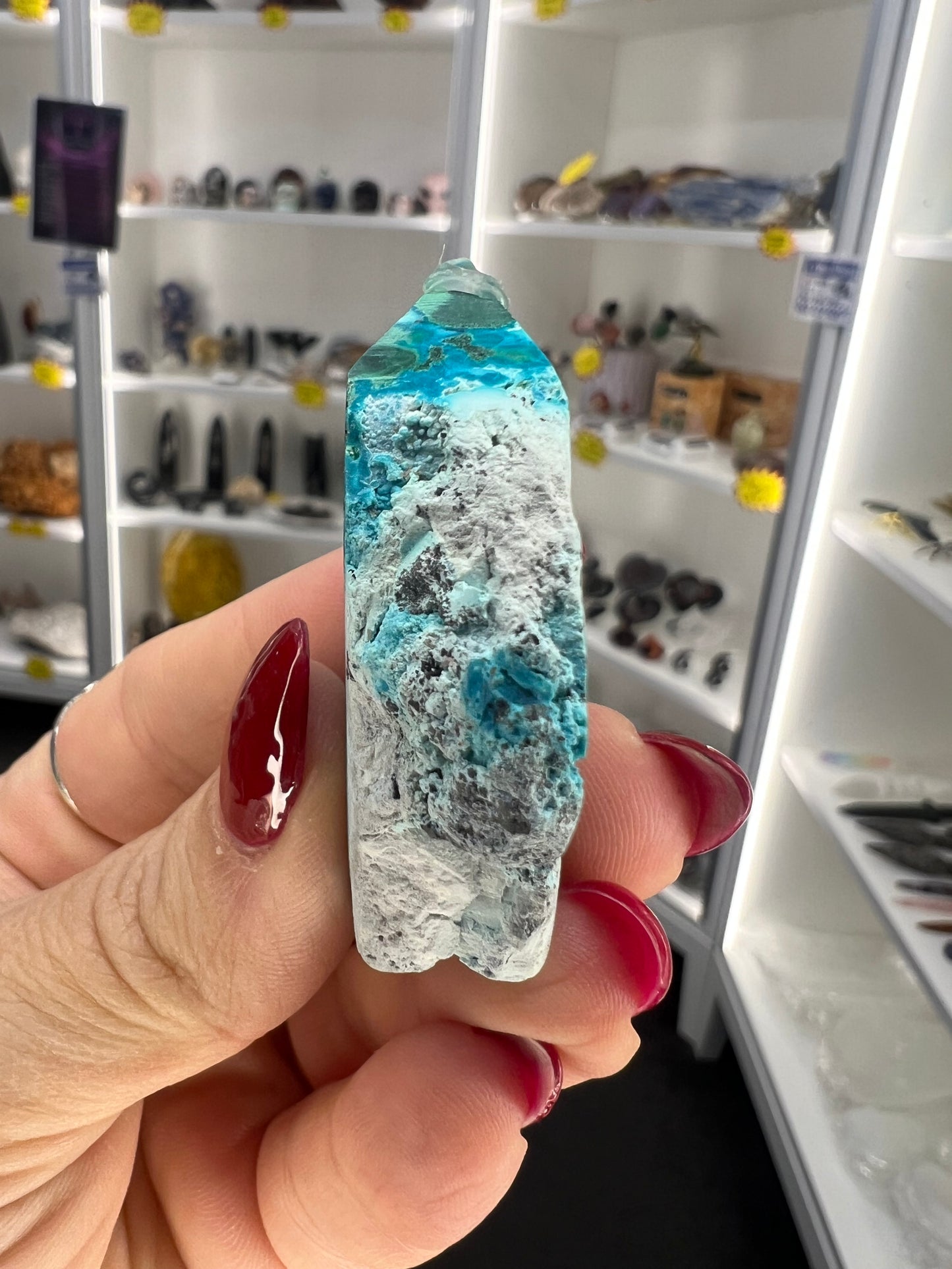 Malachite x Chrysocolla Point