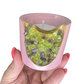 Peridot Crystal Candle