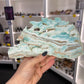 Hemimorphite Slab with Stand