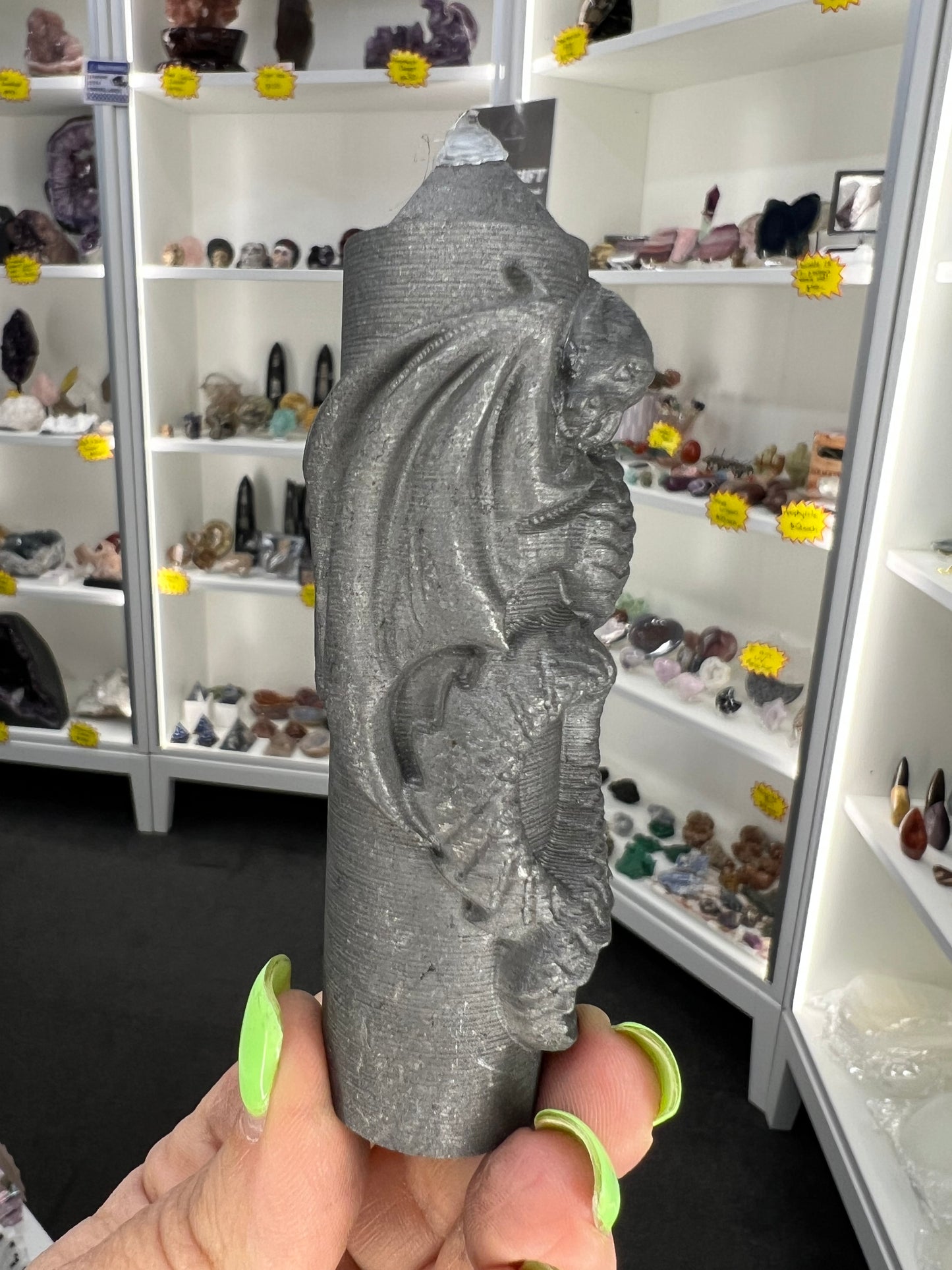 Shungite Dragon on Point