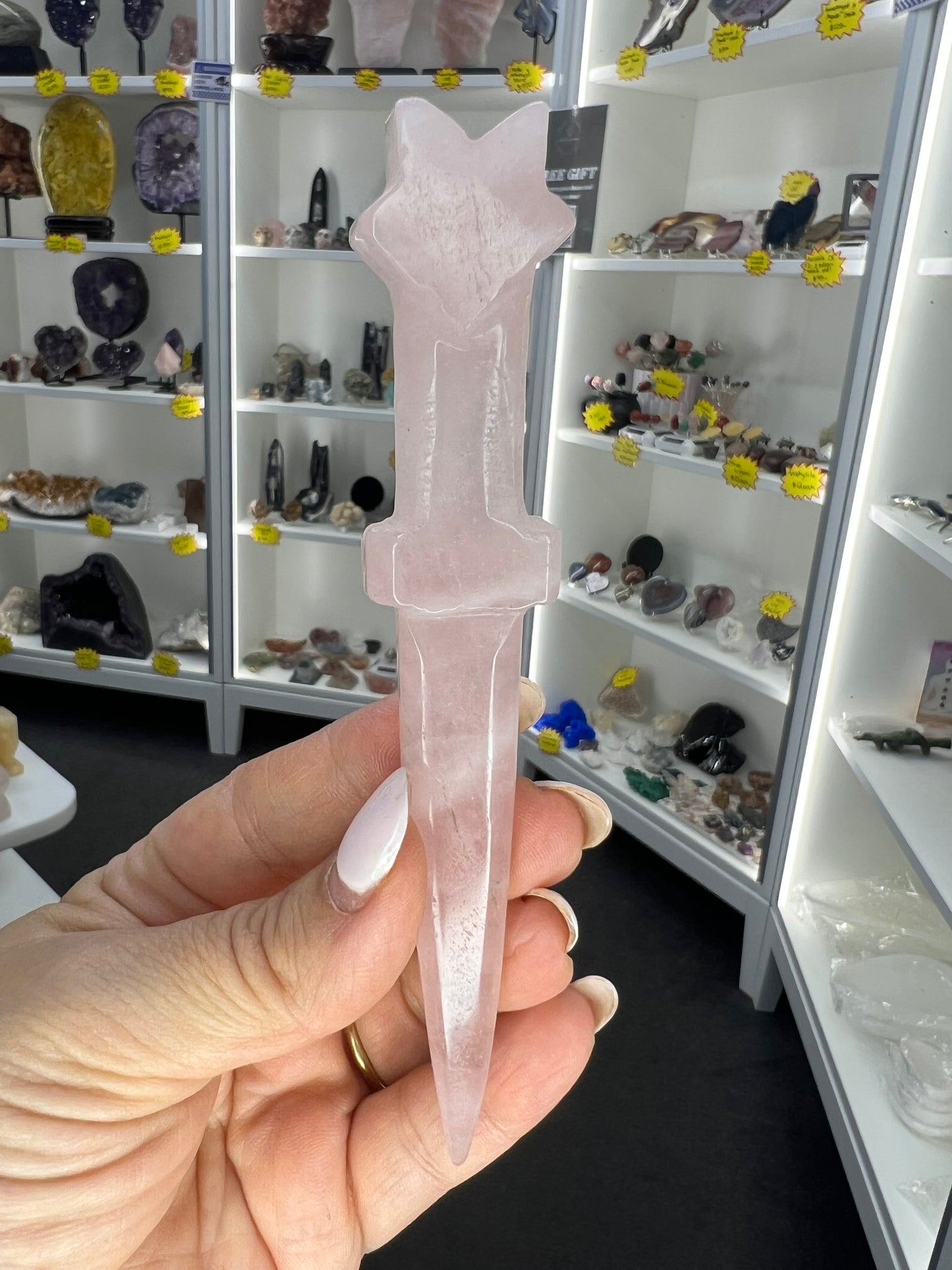 Rose Quartz Dagger