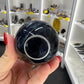 Black Fluorite Sphere with Stand