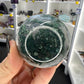 Moss Agate Sphere with Stand