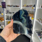 Black Fluorite Slab (UV Reactive)