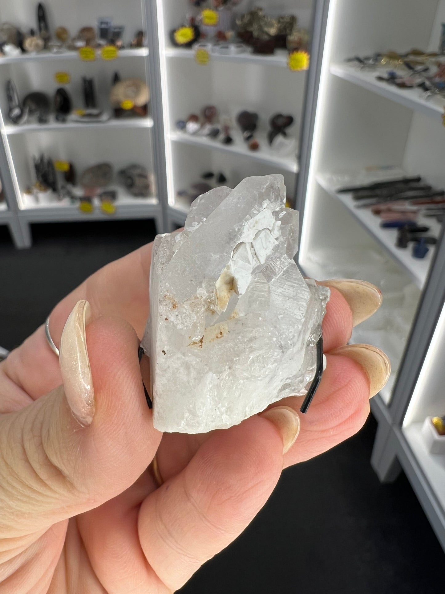 Clear Quartz Cluster Little Guy
