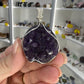 Amethyst Cluster Pendant