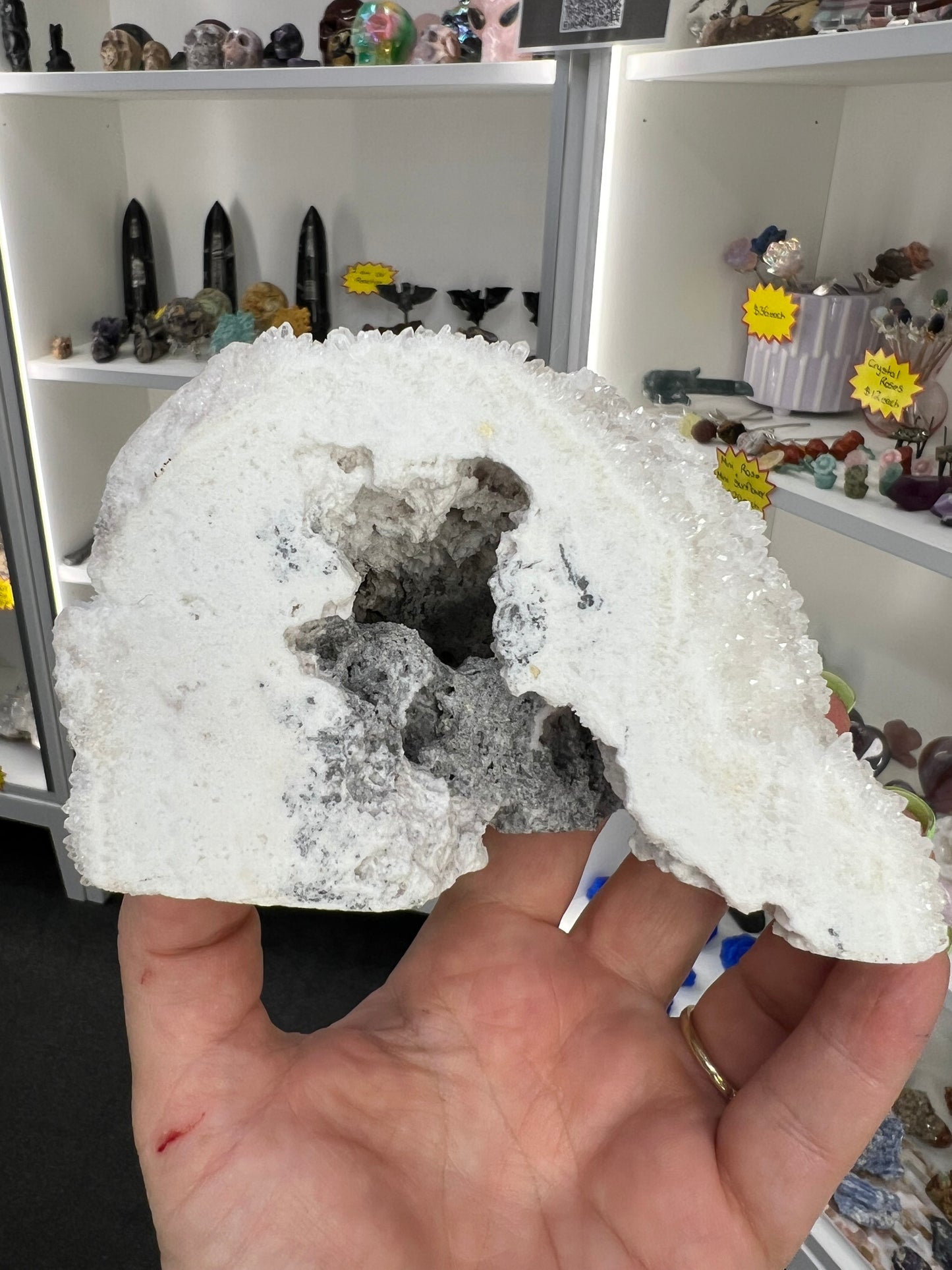 Himalayan Snow Quartz Specimen