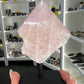 Rose Quartz Point on Stand