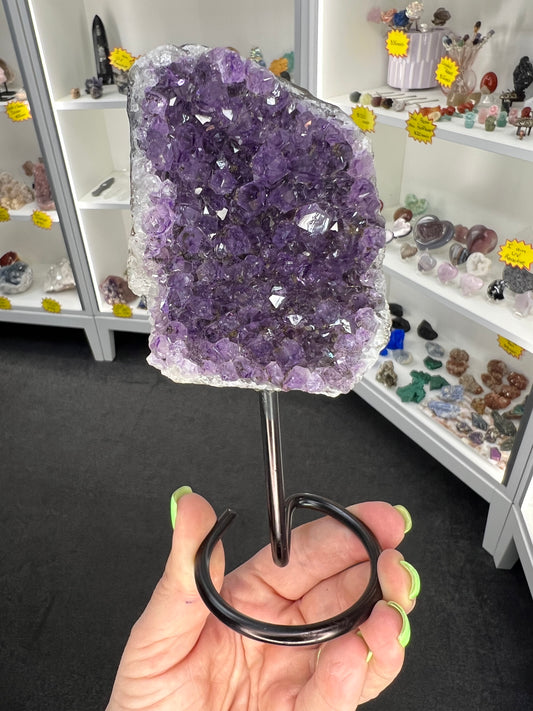 Amethyst Cluster on Stand