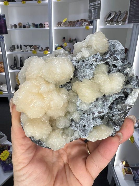 Apophyllite x Stilbite Specimen