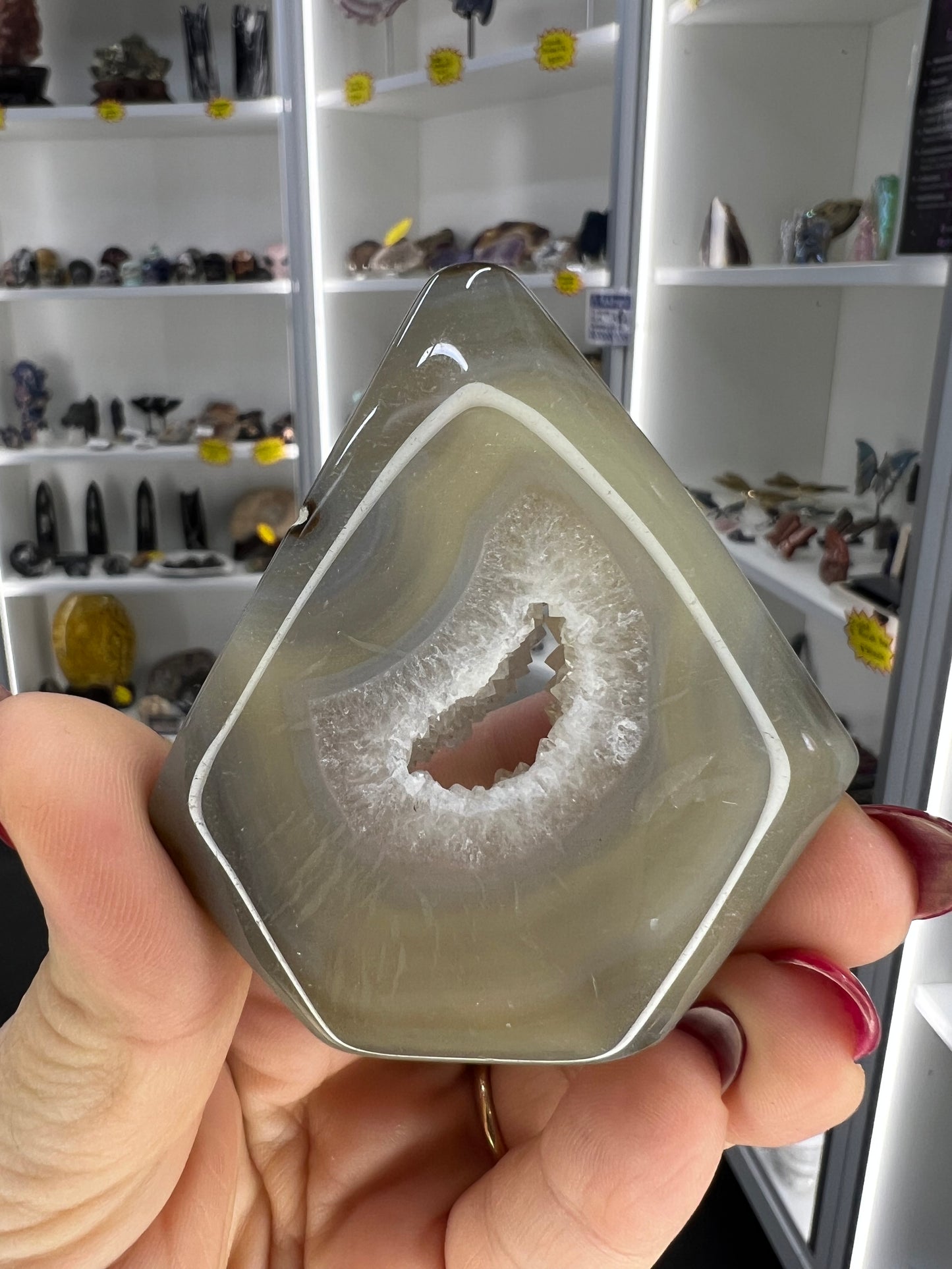Druzy Agate Freeform