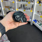 Black Fluorite Skull (UV Reactive)