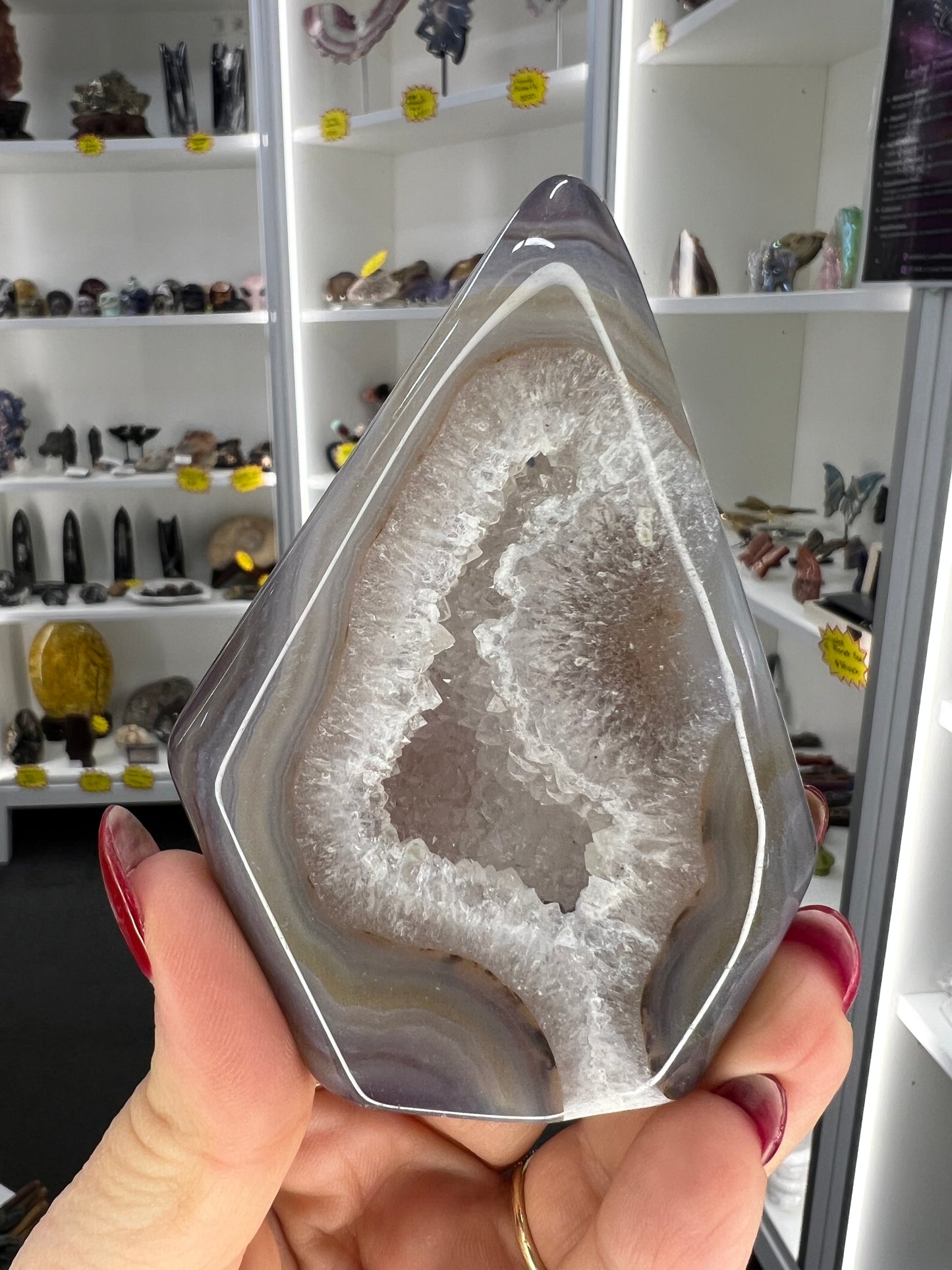 Druzy Agate Freeform
