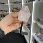 Rose Quartz Raw Specimen on Stand