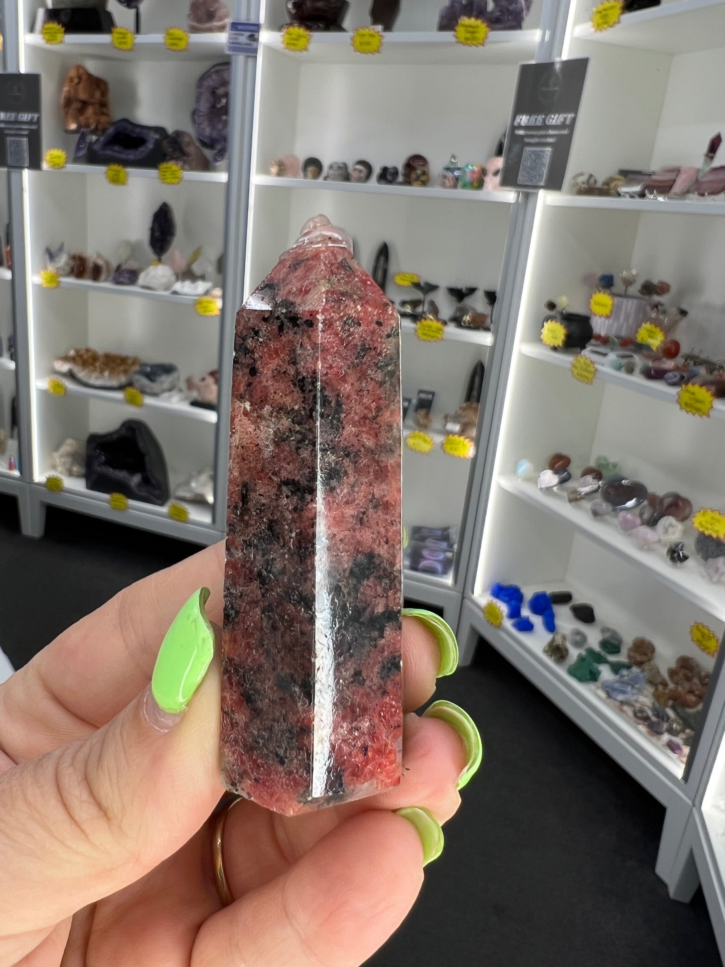 Rhodonite Tower