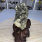 Pyrite Specimen on Custom Stand