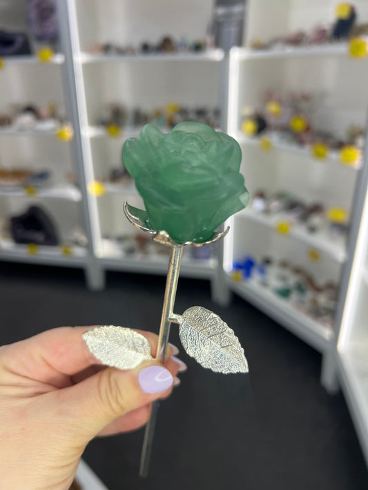 Fluorite Forever Rose