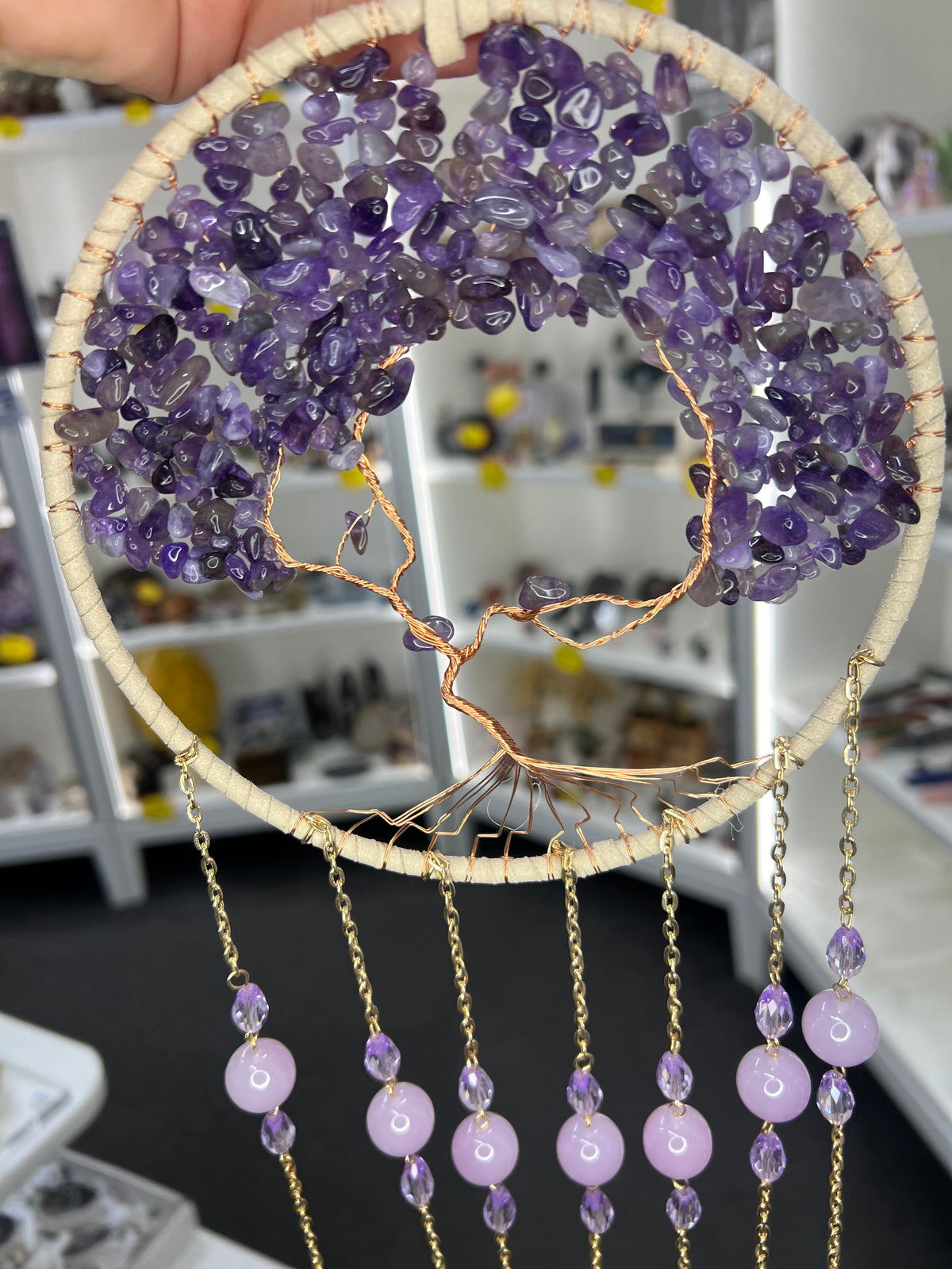 Amethyst Suncatcher