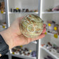 Green Onyx Sphere on Stand