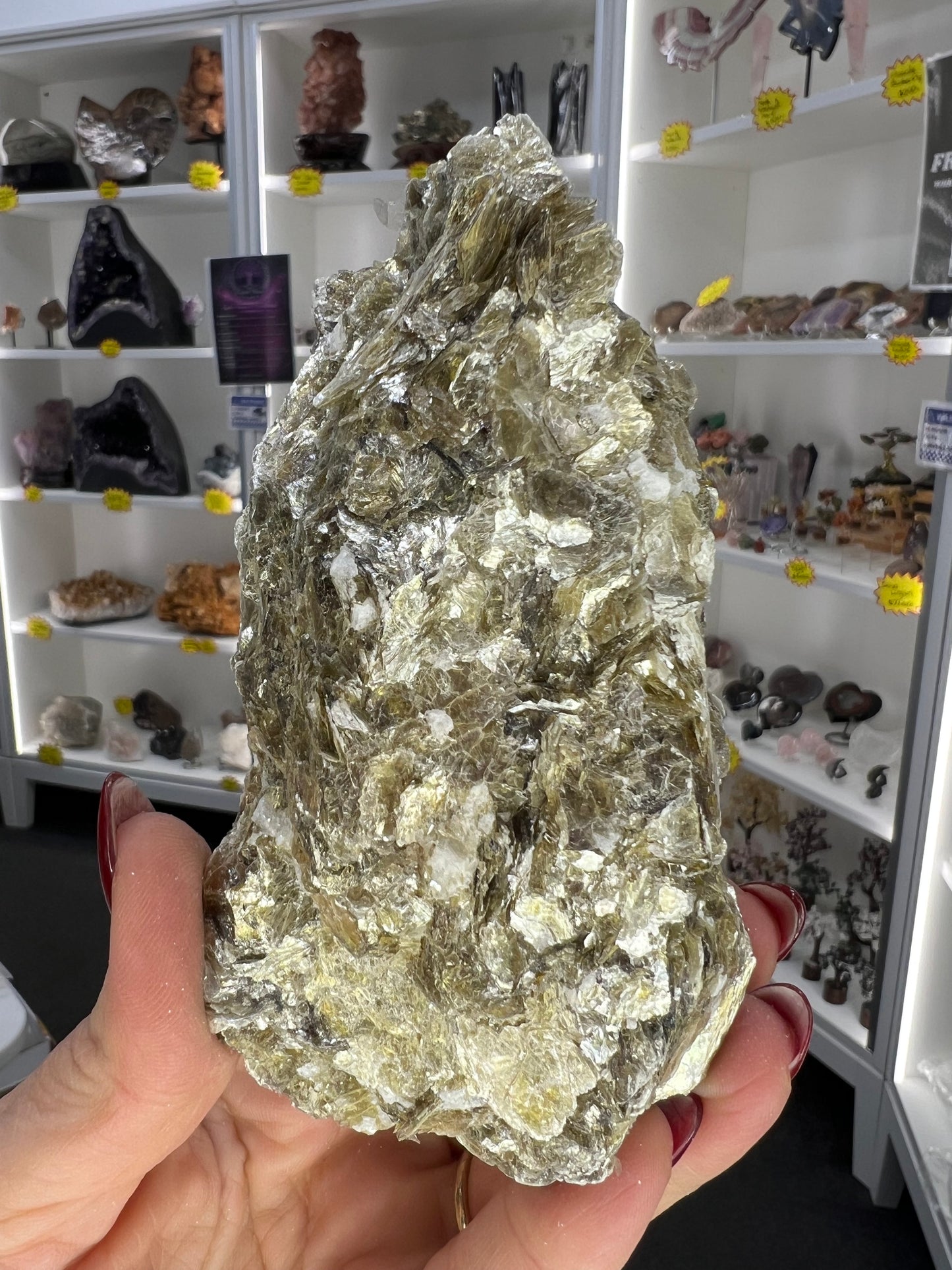 Golden Mica Specimen