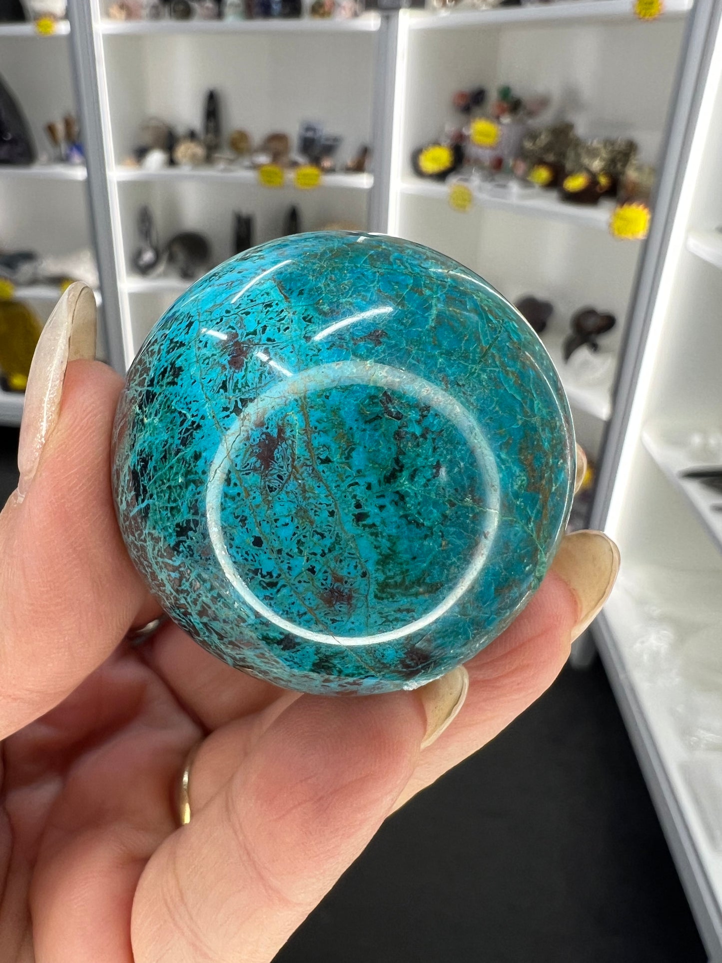 Phoenix Turquoise Sphere on Stand