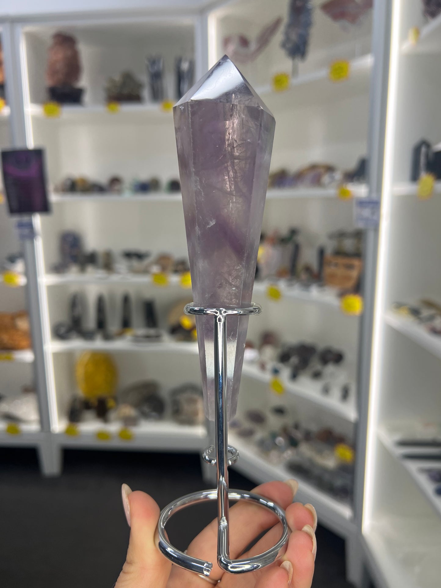 Amethyst Wand on Stand