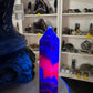 Black Fluorite Tower (UV Reactive)