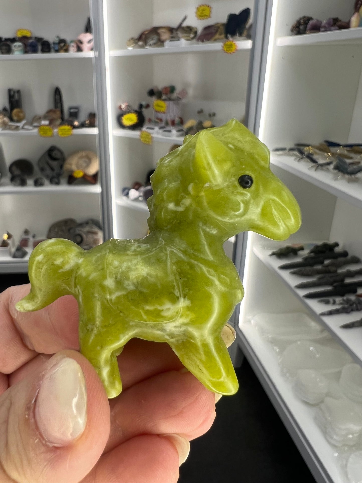 Green Jade Horse