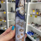 Blue Flower Agate Tower