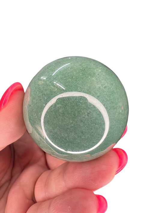 Green Aventurine Sphere with Stand