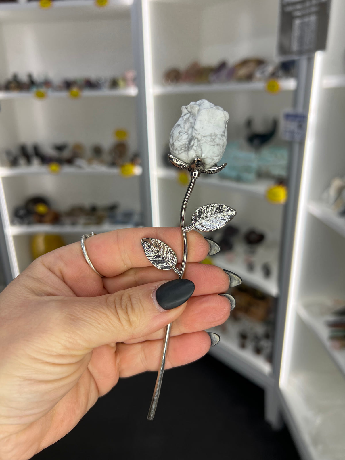 Howlite Forever Rose