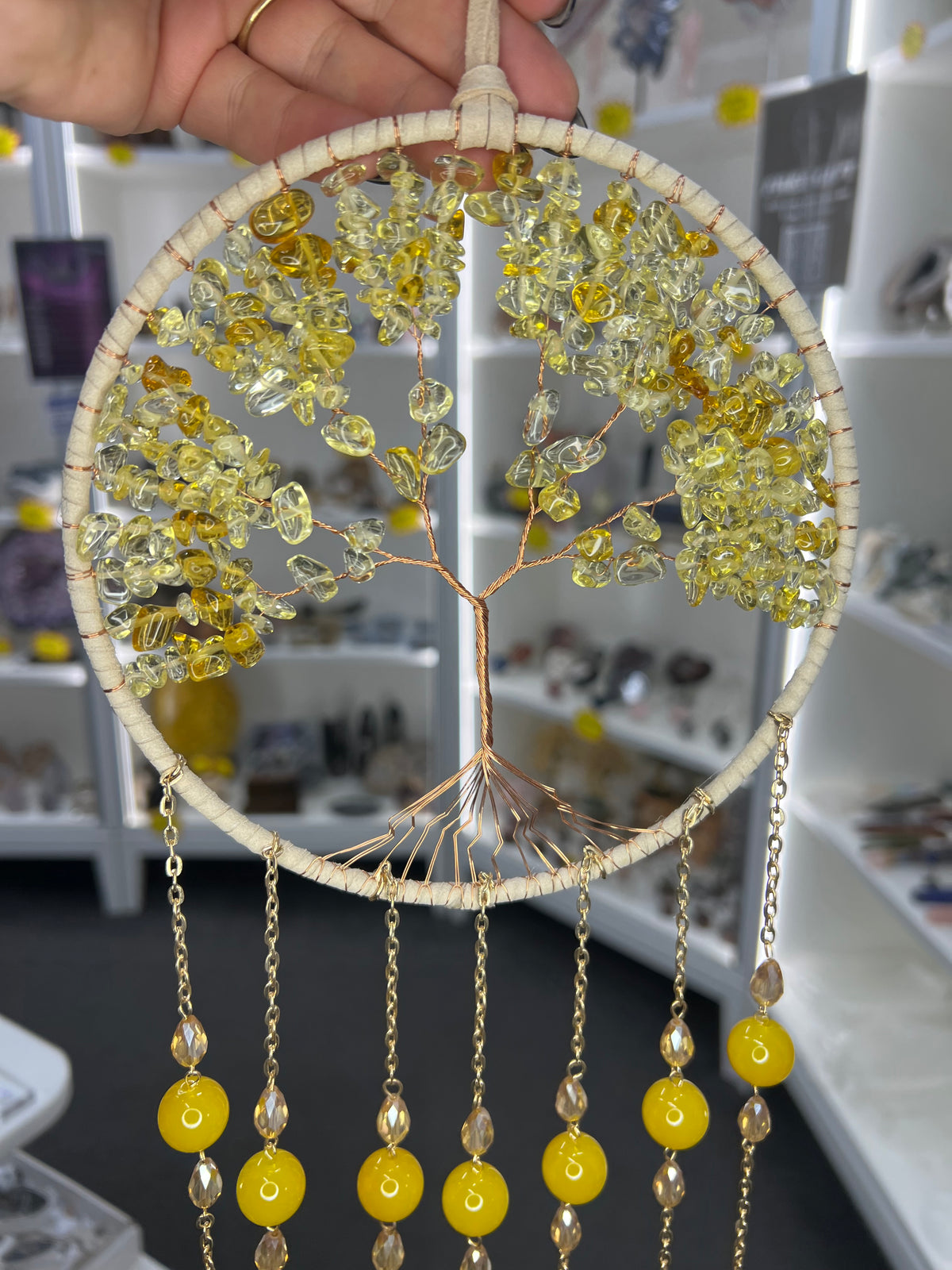 Citrine Suncatcher