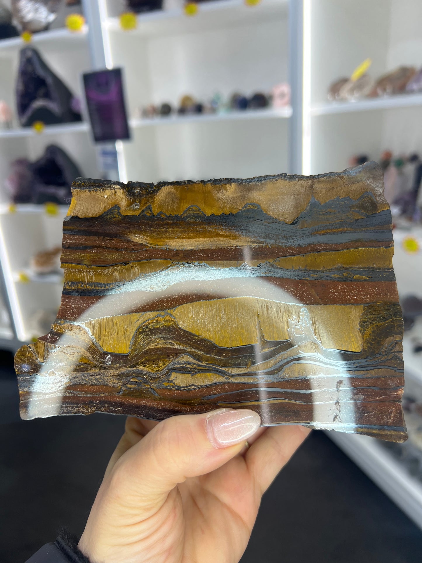 Banded Tiger Iron Slab