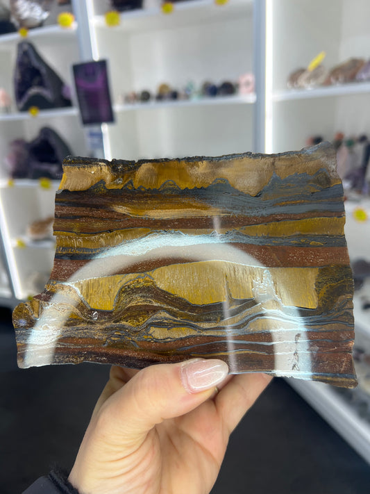 Banded Tiger Iron Slab