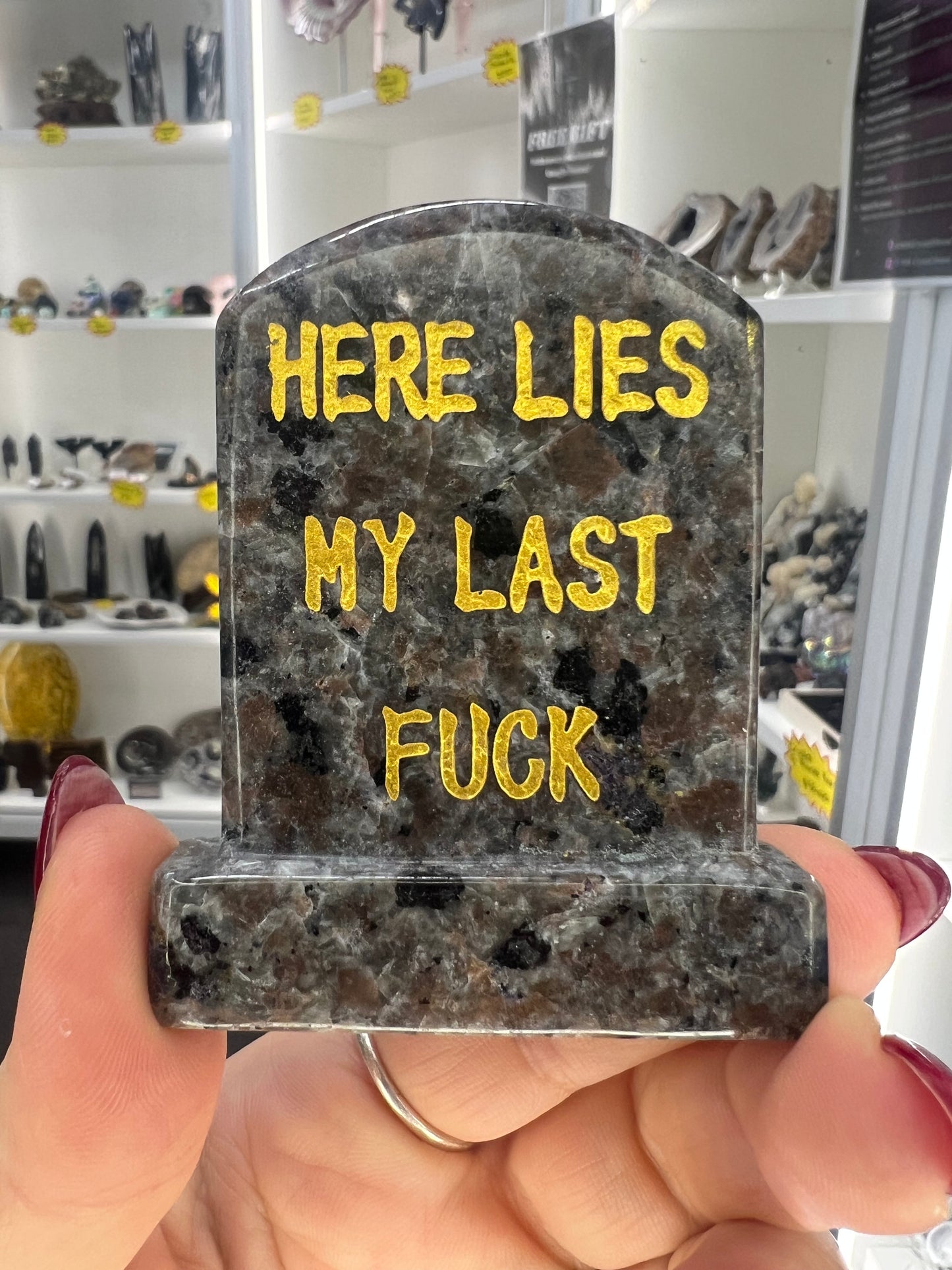 Yooperlite Tombstone (UV Reactive)