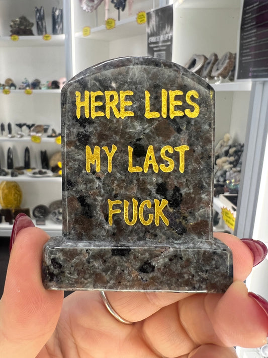 Yooperlite Tombstone (UV Reactive)