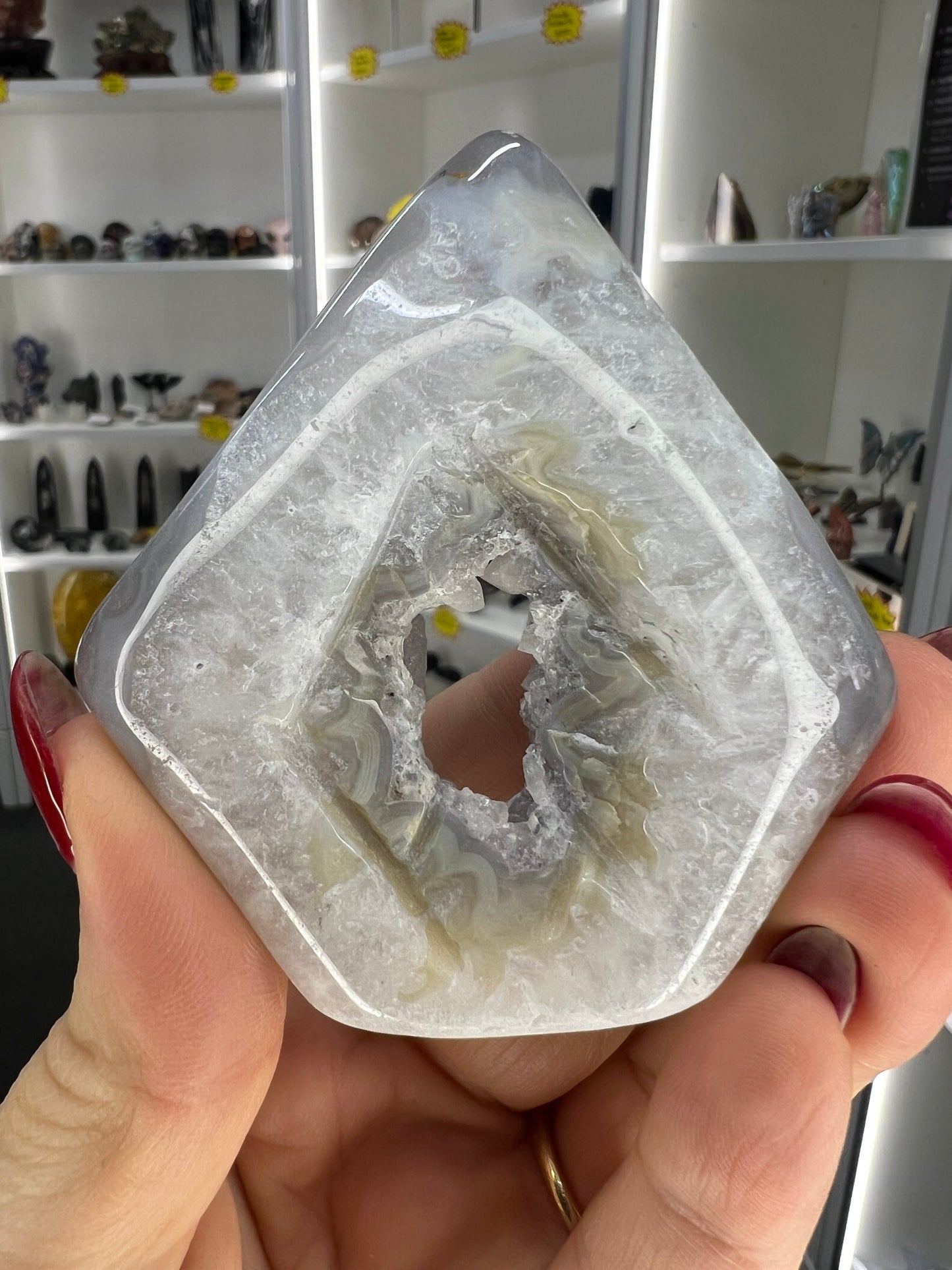 Druzy Agate Freeform