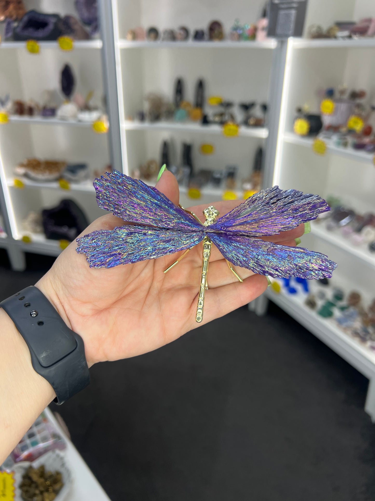 Aura Kyanite Dragonfly