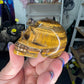 Tiger’s Eye Skull