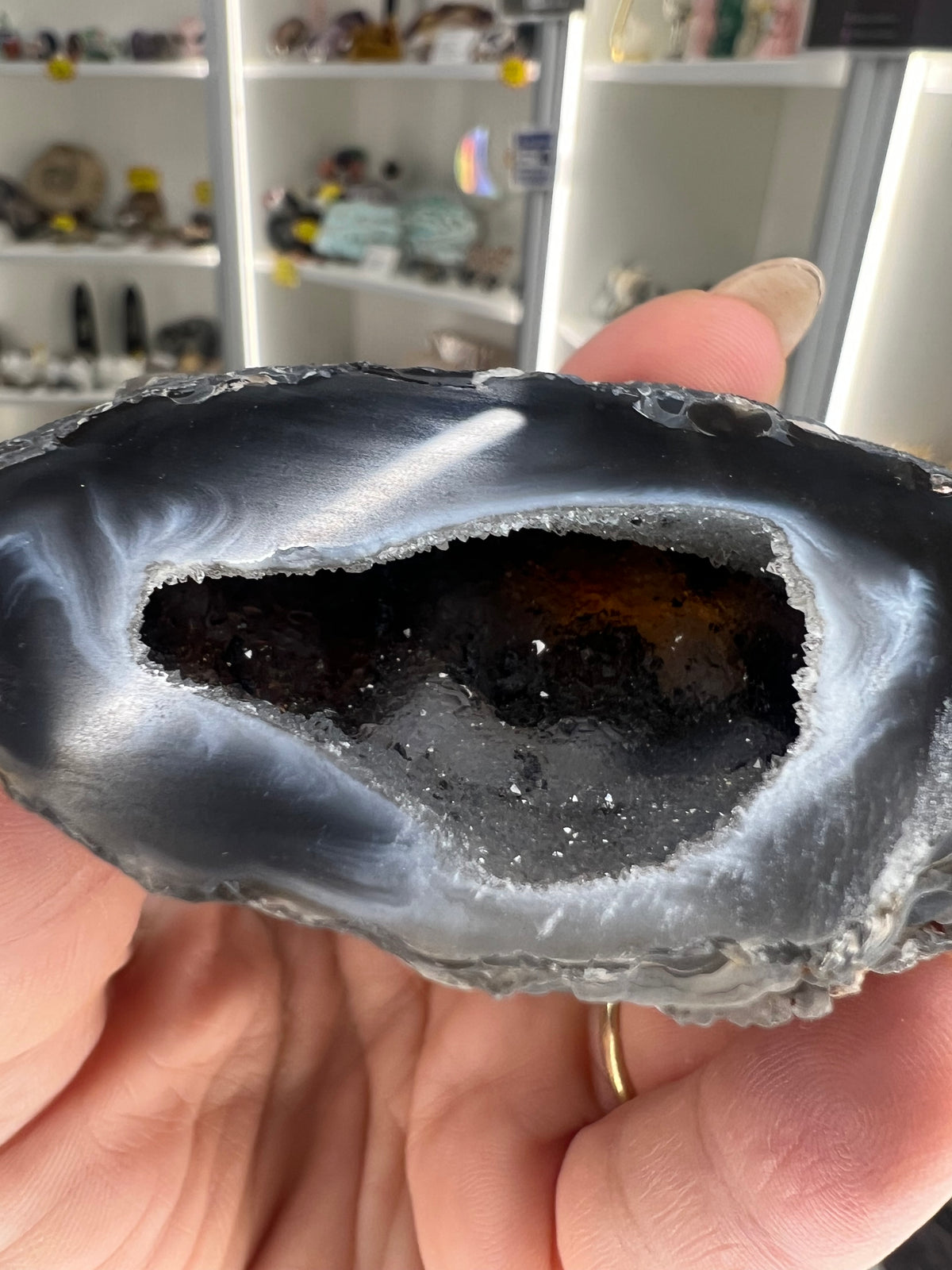 Mexican Agate Geode