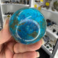 Phoenix Turquoise Sphere with Stand