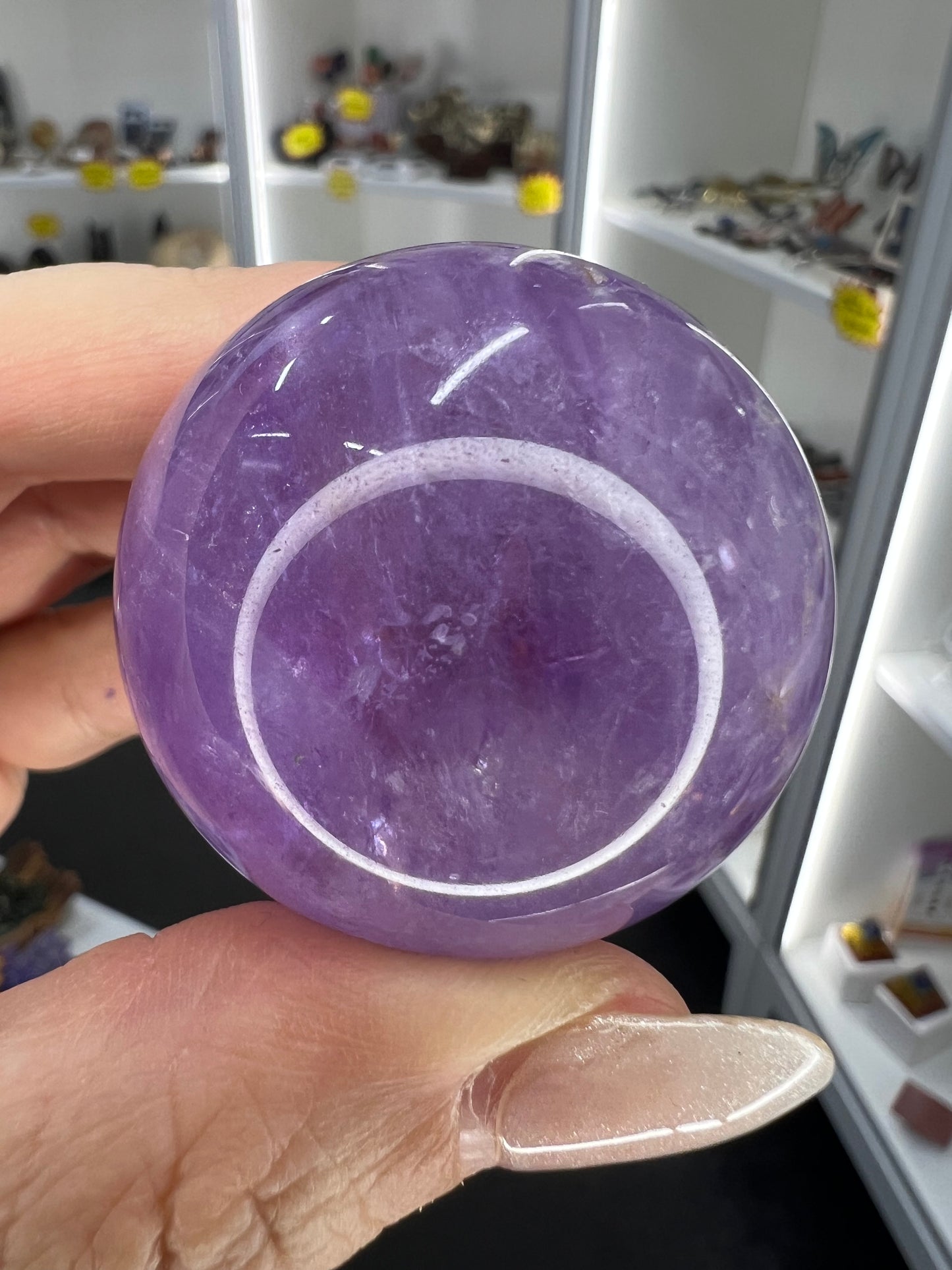 Amethyst Sphere on Stand