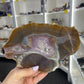 Amethyst / Agate Slab on Stand