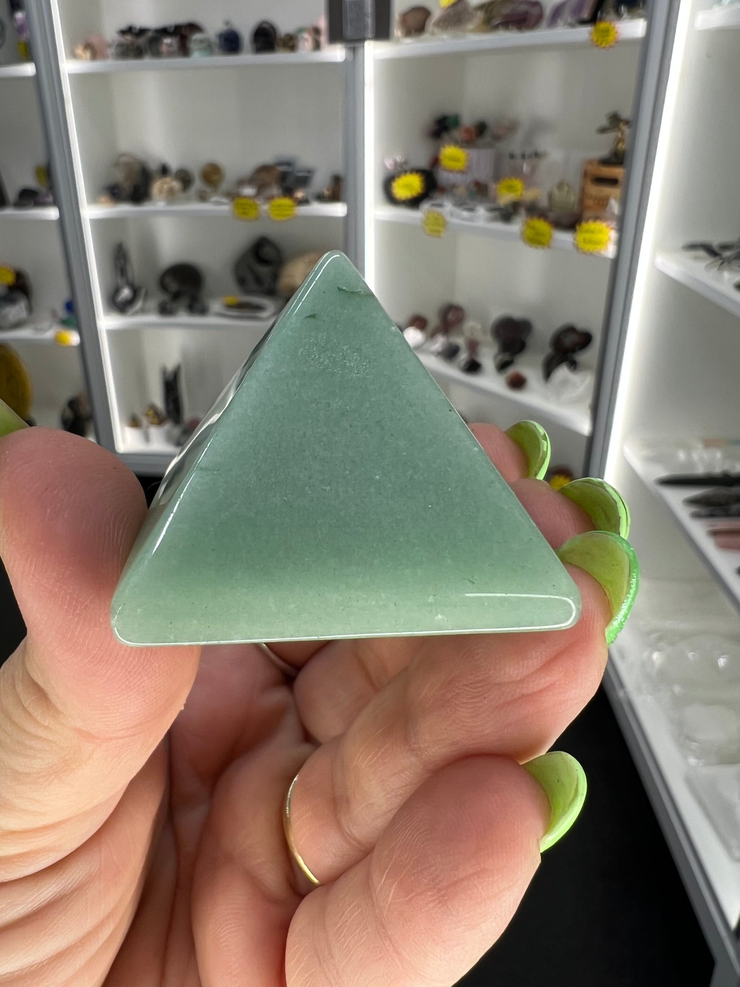 Green Aventurine Pyramid