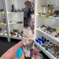 Blue Flower Agate Tower