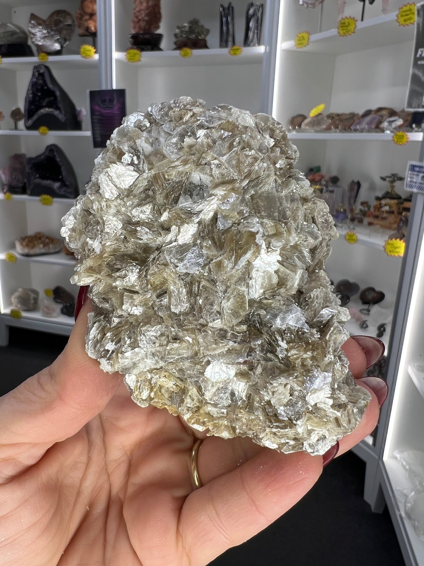Golden Mica Specimen